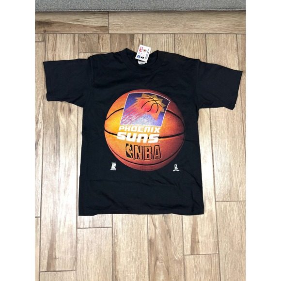 Vintage 1992 Phoenix Suns Nutmeg Mills NBA T Shirt NWT Made USA XL Deadstock - Picture 10 of 13